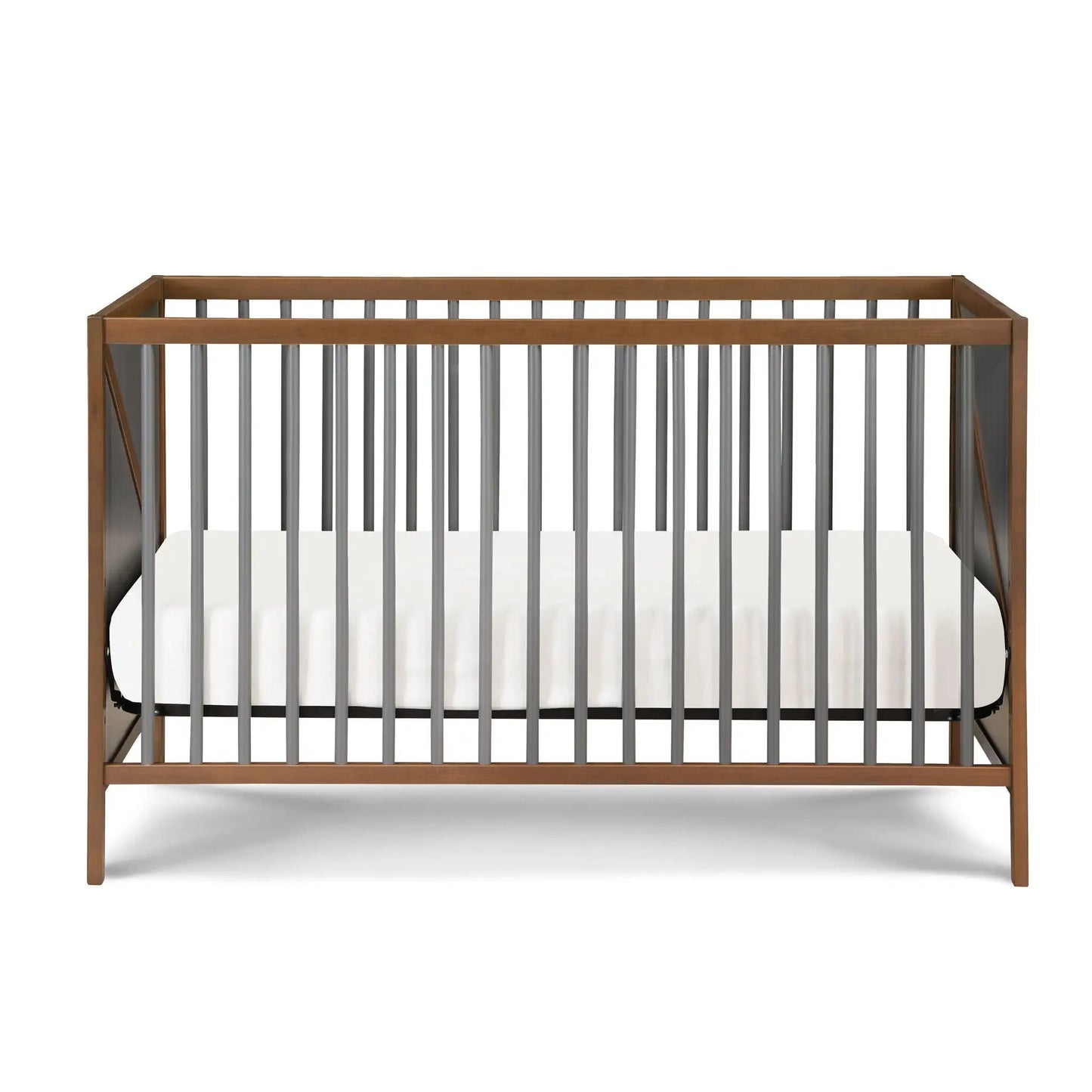 Pixie Zen 3 in 1 Crib Walnut with Z Design