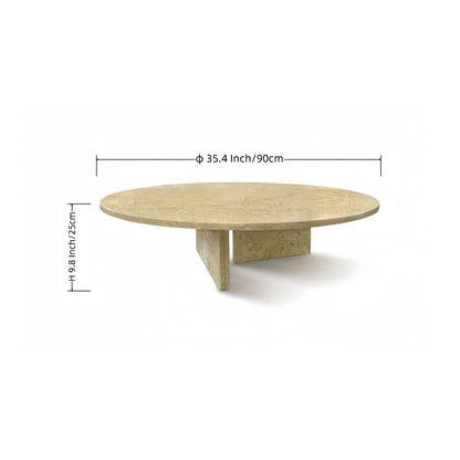 Luxury Marble Coffee Table With Unique Veining