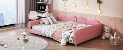 Modern Sherpa Daybed and Cloud Shaped Backrest