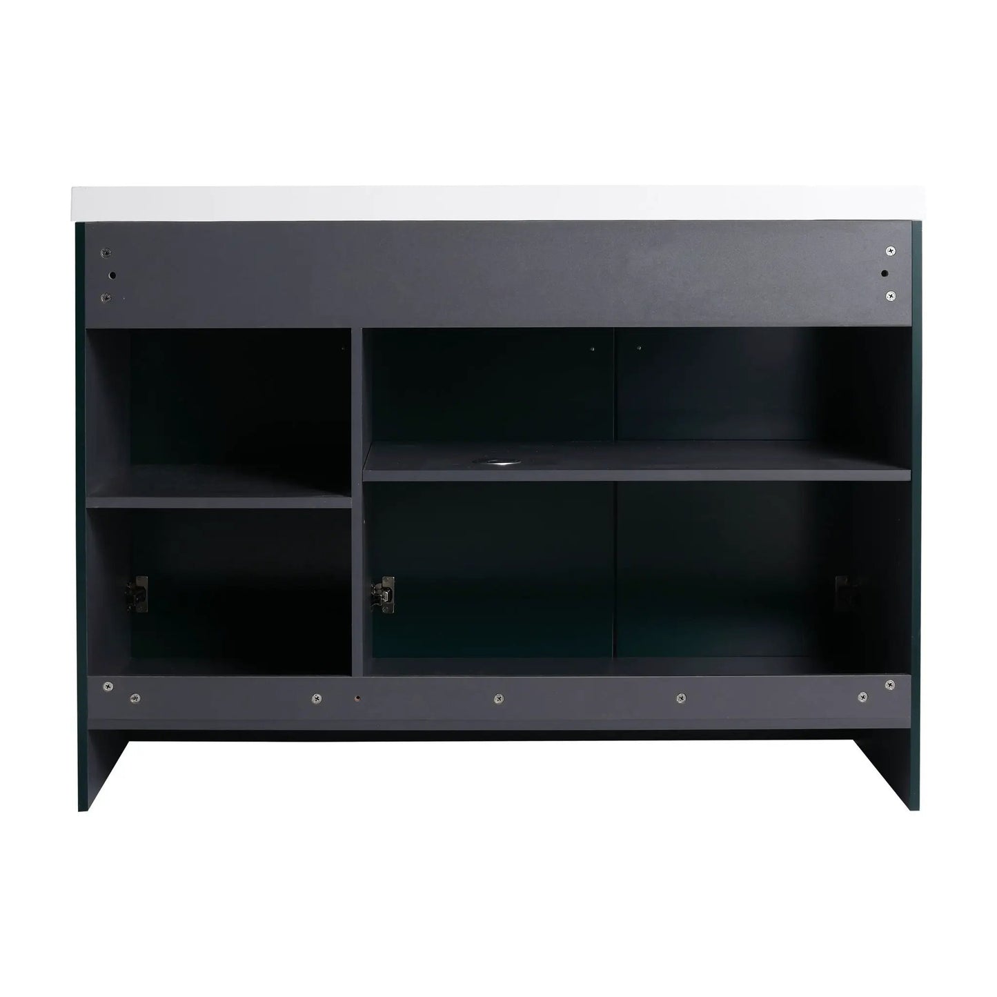 Contemporary Freestanding Vanity With Resin Sink