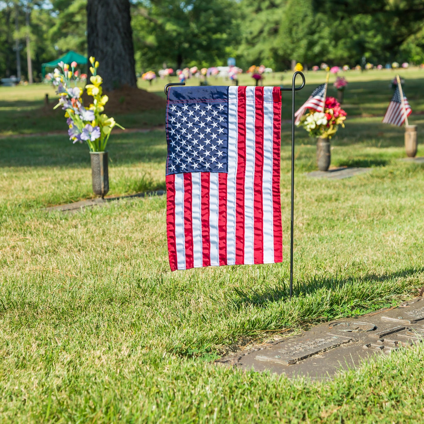 28" Cemetery Garden Flag Stand - Tampa Home & Garden Store