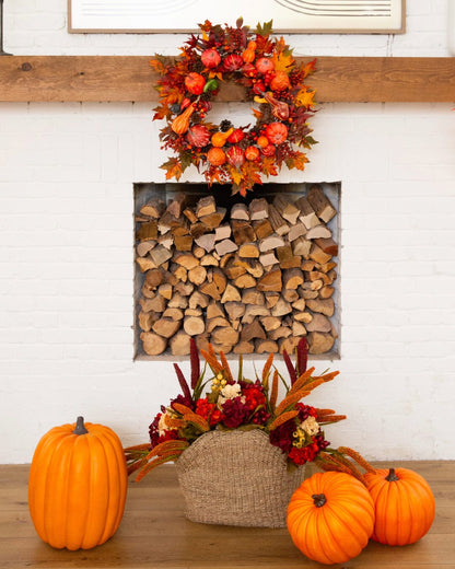28" Harvest Wreath - Tampa Home & Garden Store