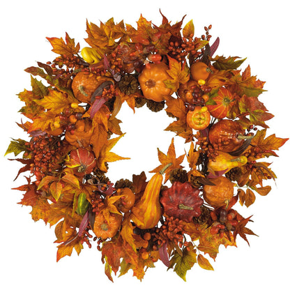 28" Harvest Wreath - Tampa Home & Garden Store