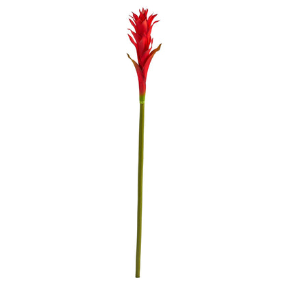 28” Mini Star Bromeliad Artificial Flower (Set of 6) - Tampa Home & Garden Store