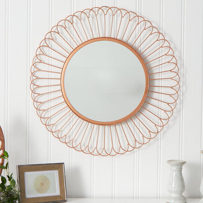 28” Starburst Mirror Wall Decor - Tampa Home & Garden Store