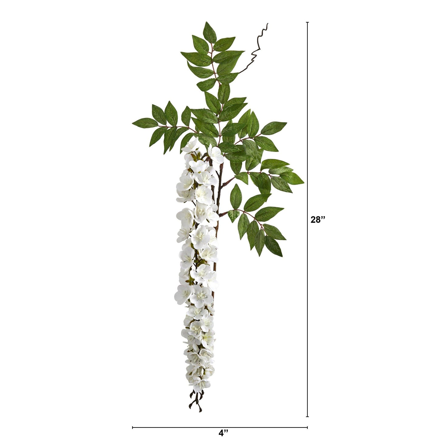 28” Wisteria Artificial Flower (Set of 8) - Tampa Home & Garden Store