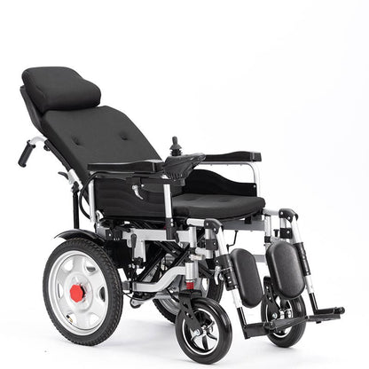 Electric wheelchair 18 inch wide seat by DONJOHNSTYLE4URHOME, upholstery, joystick control on Tampa Home & Garden Store