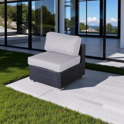 Minnesota Armless Patio Chairs Pair Set of 2