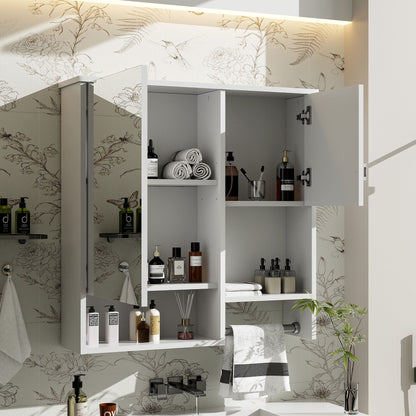 Modern Wall Mounted Bathroom Cabinet With Mirror