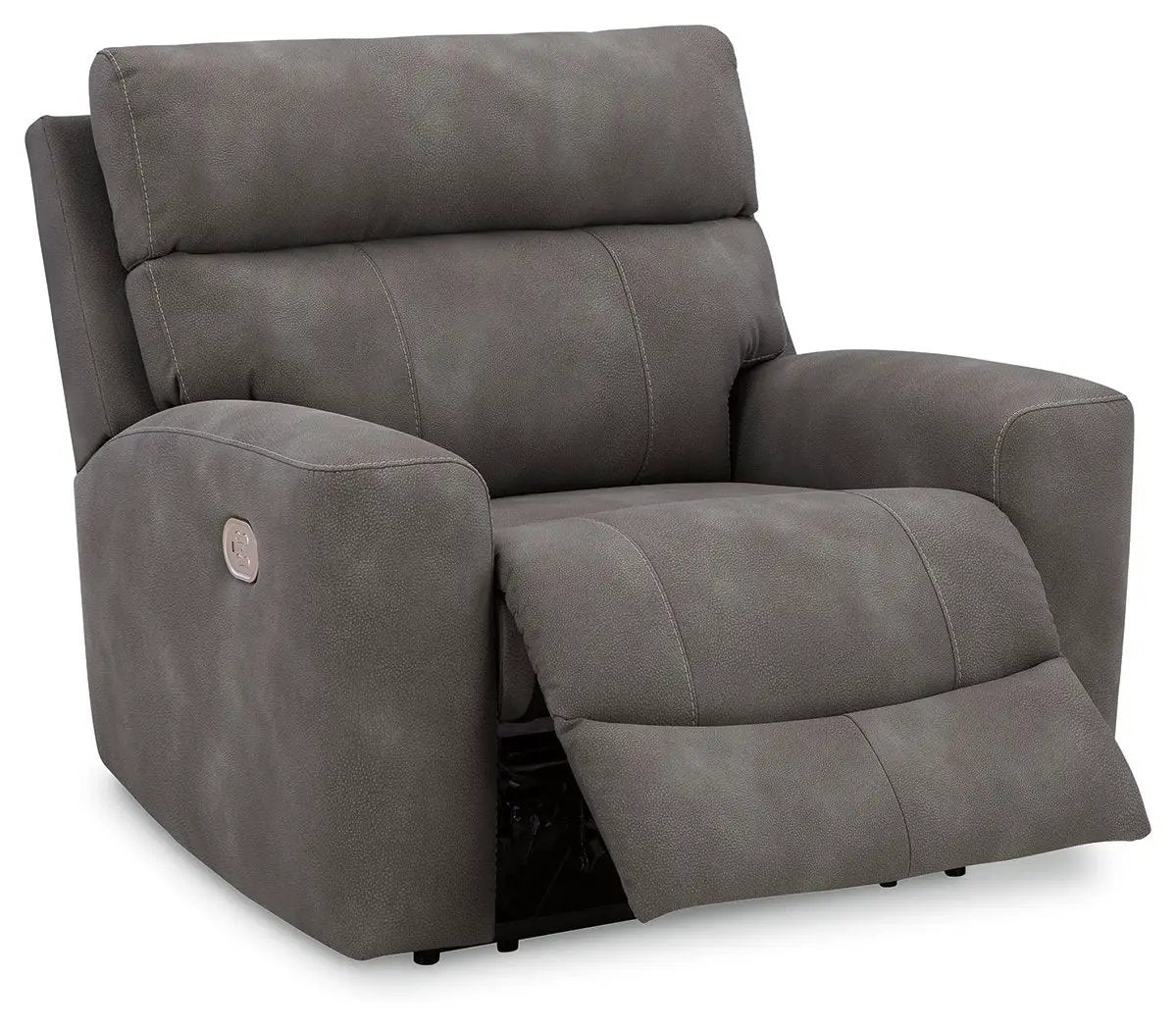 Next-Gen Durapella Power Recliner With Adj Headrest gray upholstery by Unique Piece Furniture on Tampa Home & Garden Store