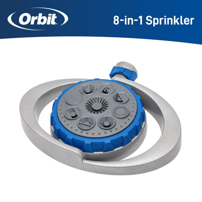 Orbit Elevated 8-Pattern Metal Turret Sprinkler