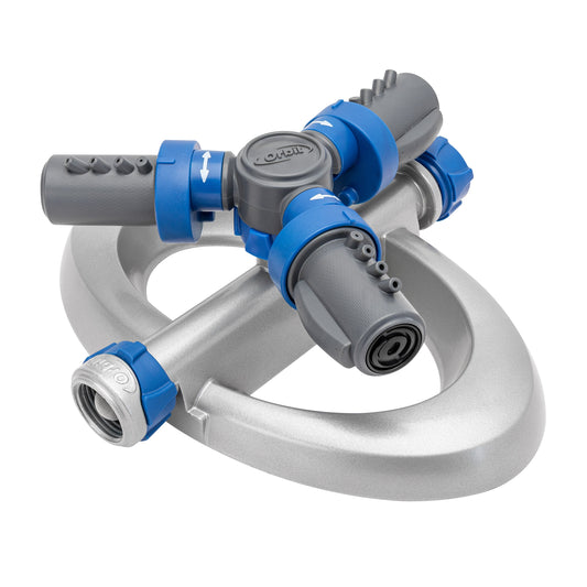 Orbit Elevated 3-Arm Rotating Sprinkler on Base