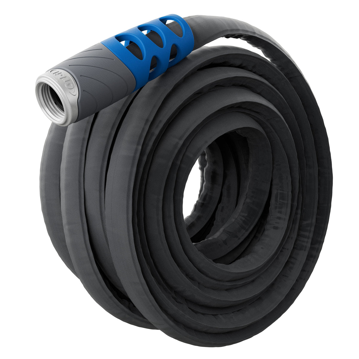 Orbit Elevated 100 ft heavy-duty garden hose, gray with blue connector Orbit Irrigation on Tampa Home & Garden Store