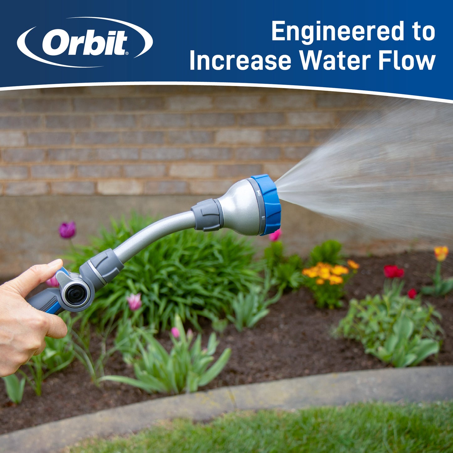 Orbit Elevated 14" 7-Pattern Thumb Control Wand