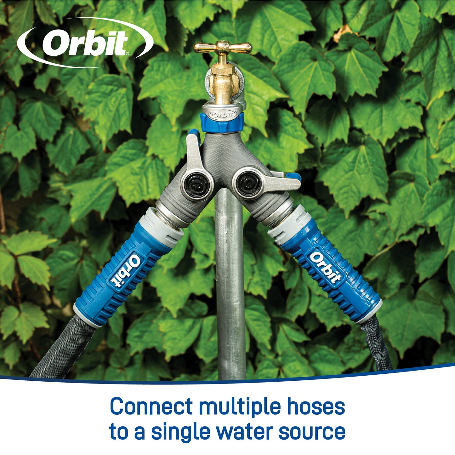 Orbit Elevated 2-Way Shut-Off Hose Y Adapter