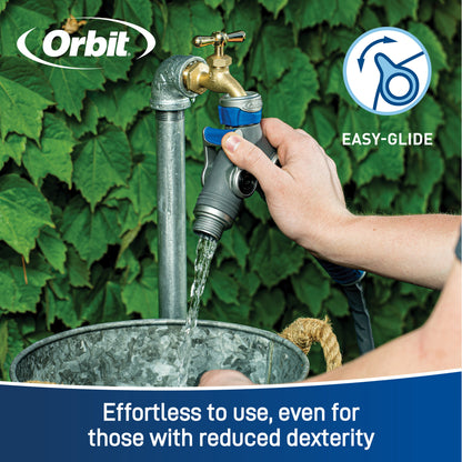 Orbit Elevated 2-Way Shut-Off Hose Y Adapter