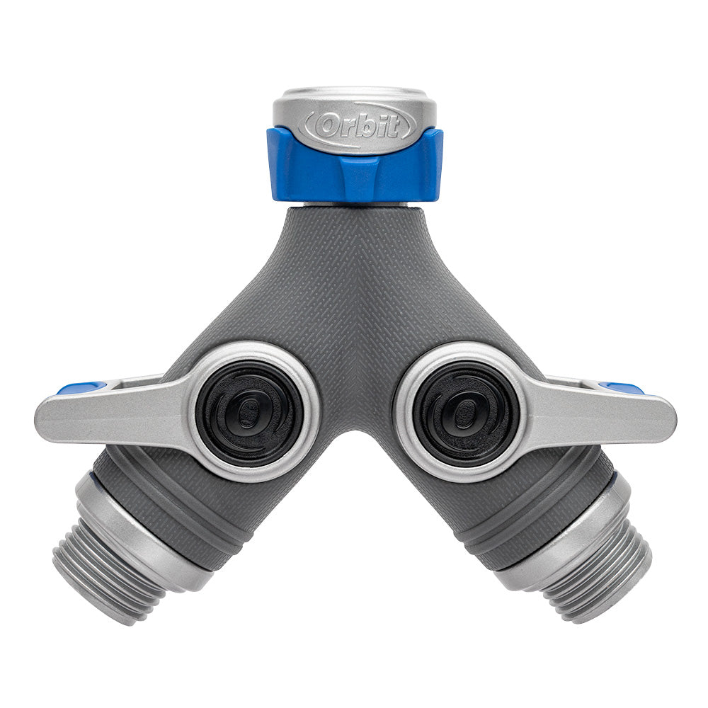 Orbit Elevated 2-Way Shut-Off Hose Y Adapter