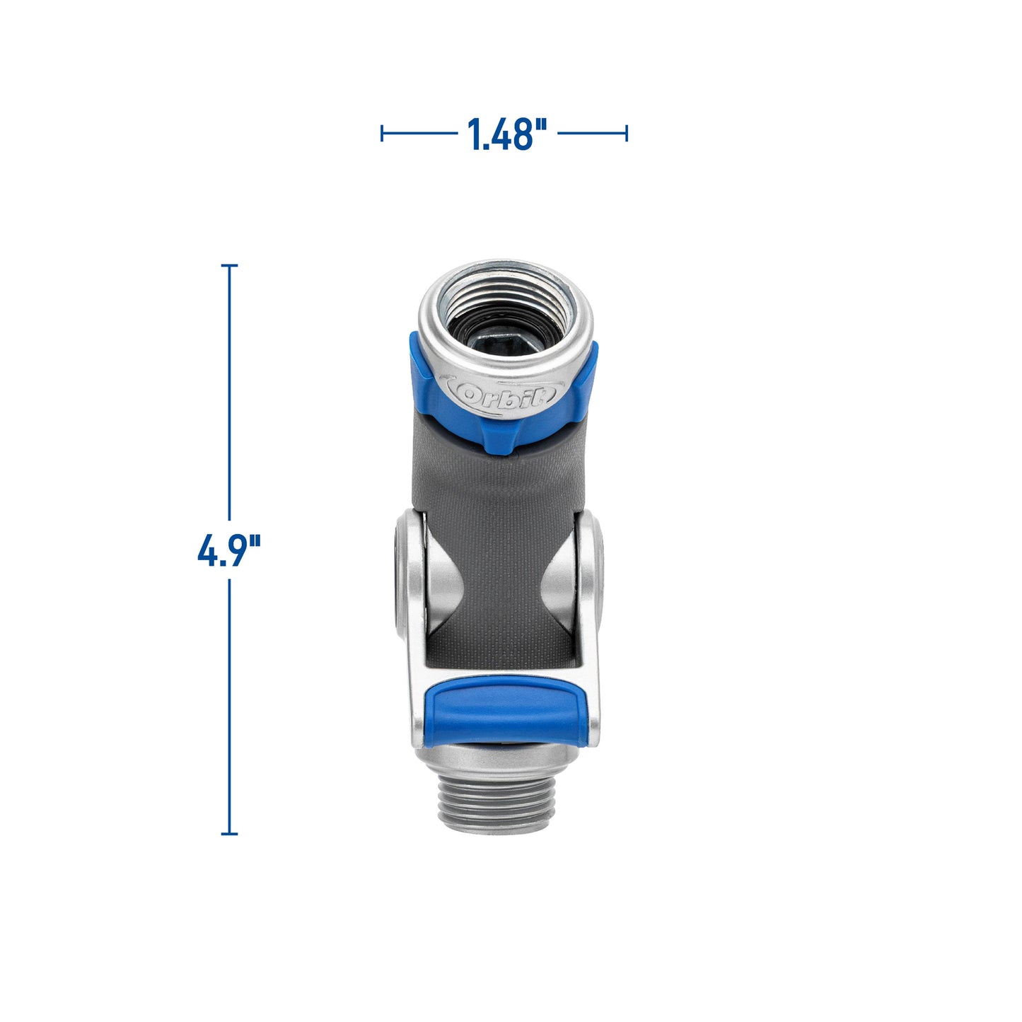 Orbit Elevated Gooseneck Shut-Off Coupling