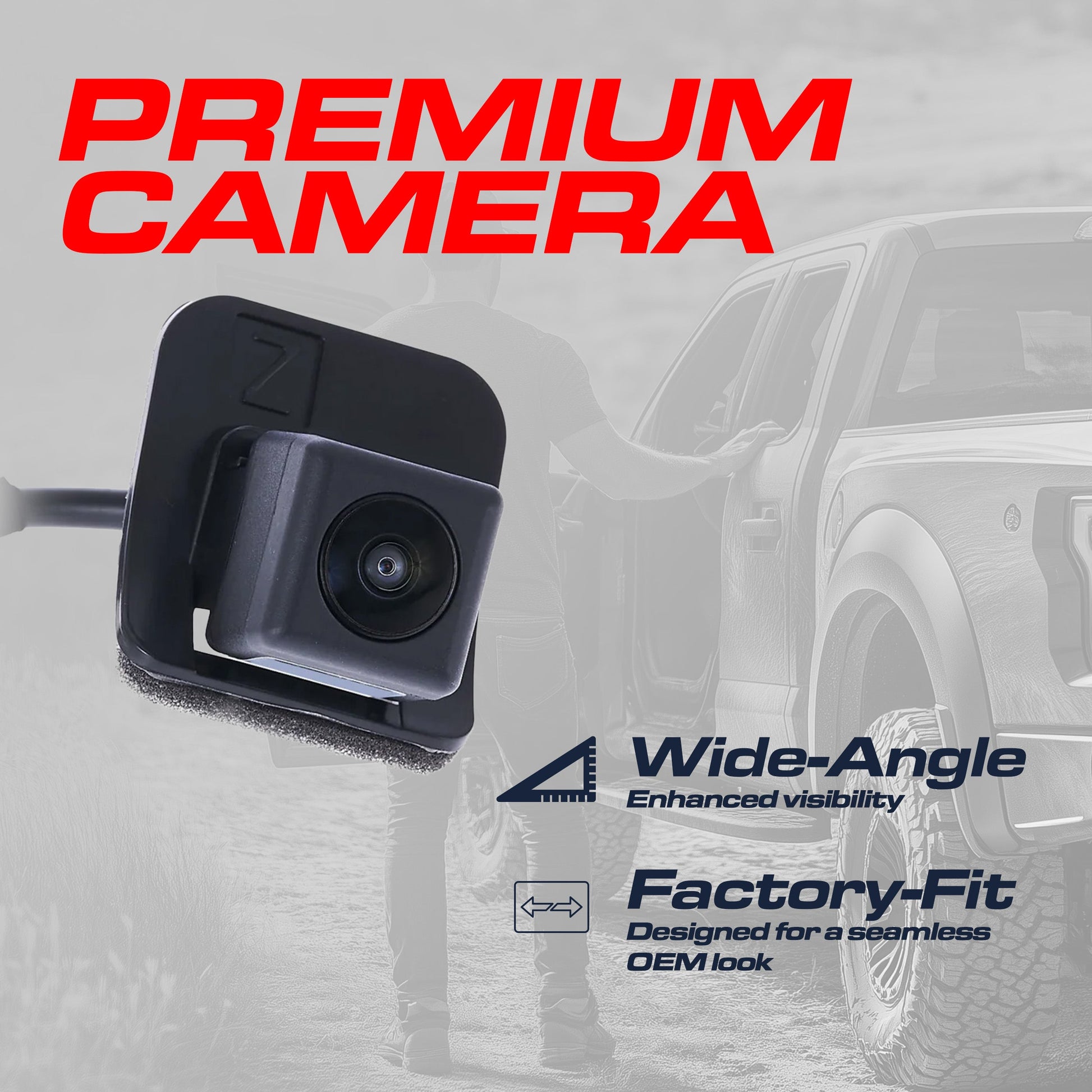 Master Tailgaters OEM backup camera for Subaru BRZ 2016, OE part #86267CA000, black housing on Tampa Home & Garden Store