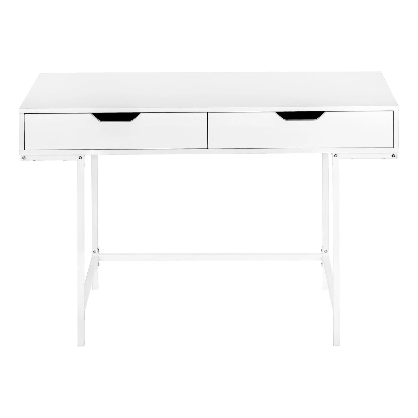 Computer Desk for Home Office with Marble Look