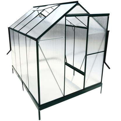 Heavy Duty Polycarbonate Greenhouse Kit and Door