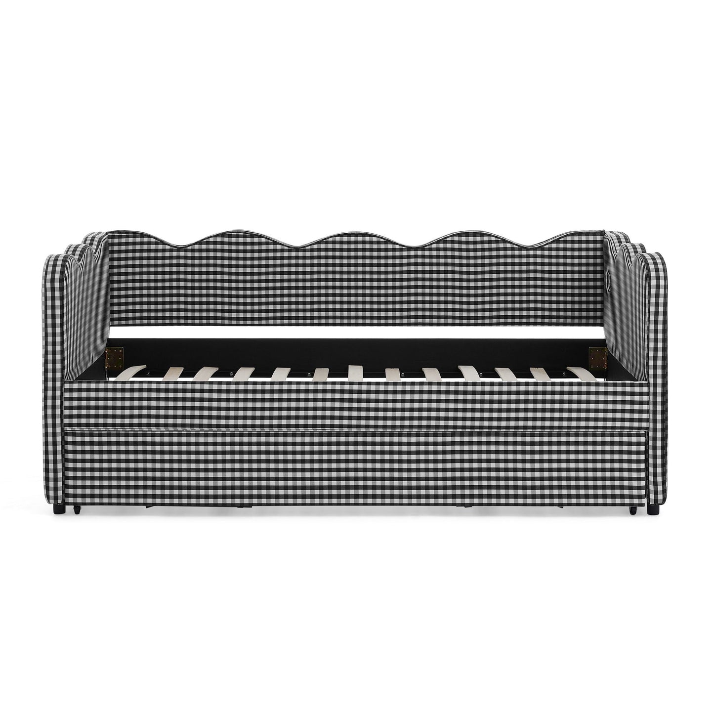 Gingham Wave Daybed And Usb Charging Port