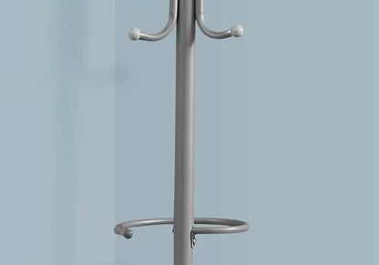 Coat Rack Hall Tree With Six Hooks For Entryway