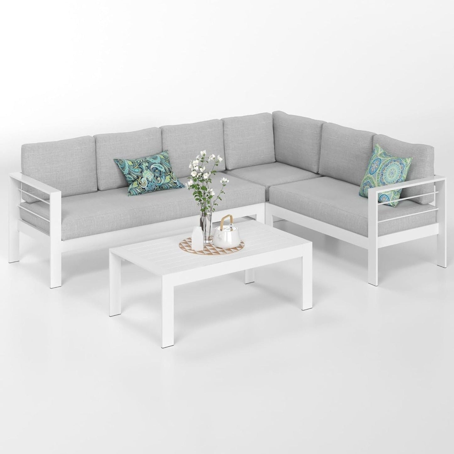 Heavy Duty Patio Set And The Thick Soft Cushions