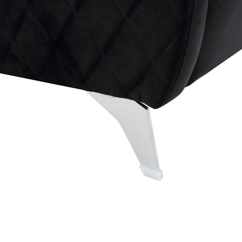 Sofia Modern Chic Armchair and Soft Fabric