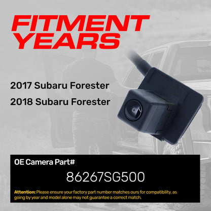 Master Tailgaters Subaru Forester OEM backup camera 86267SG500 OE part on Tampa Home & Garden Store