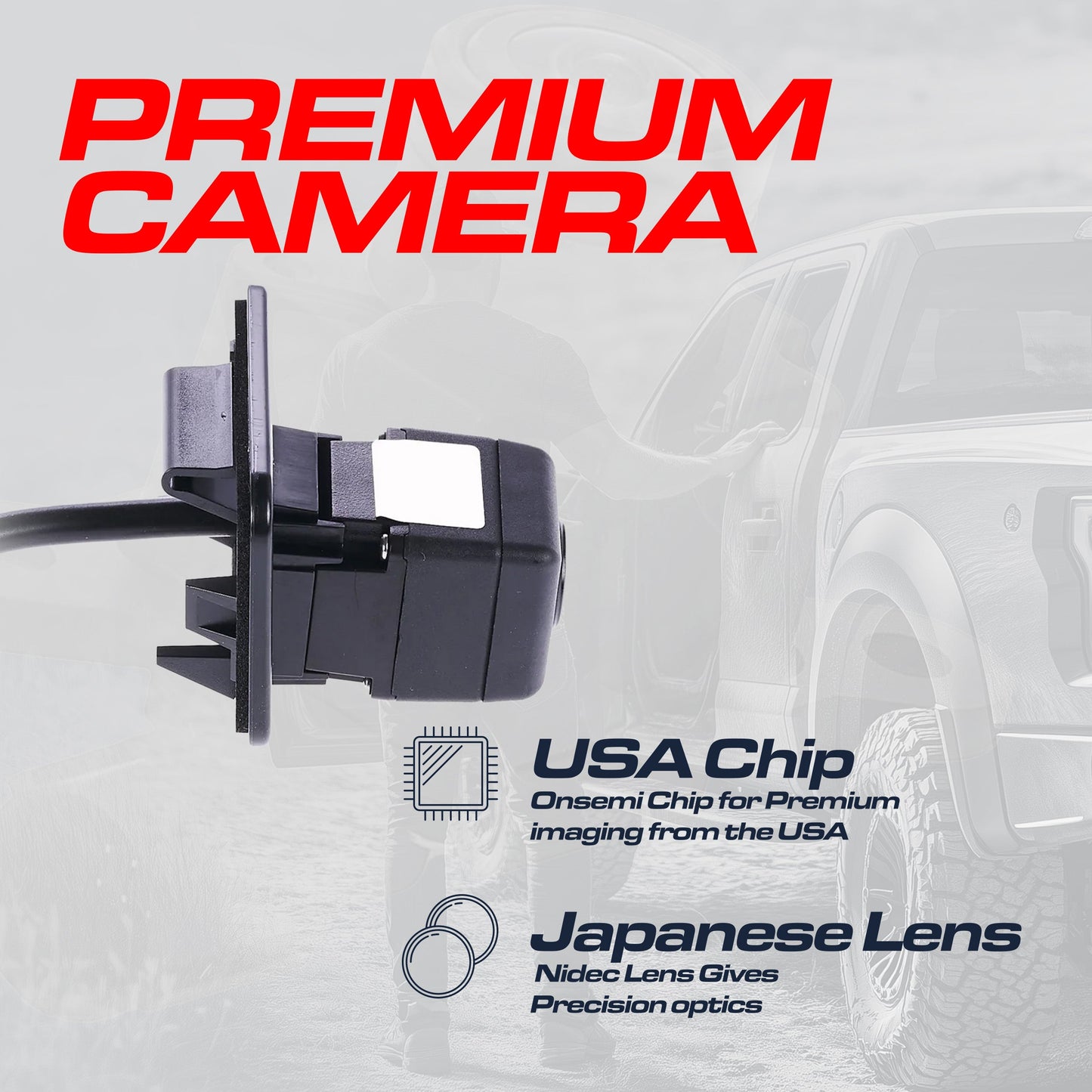 Master Tailgaters OEM backup camera for Subaru models, black housing on Tampa Home & Garden Store