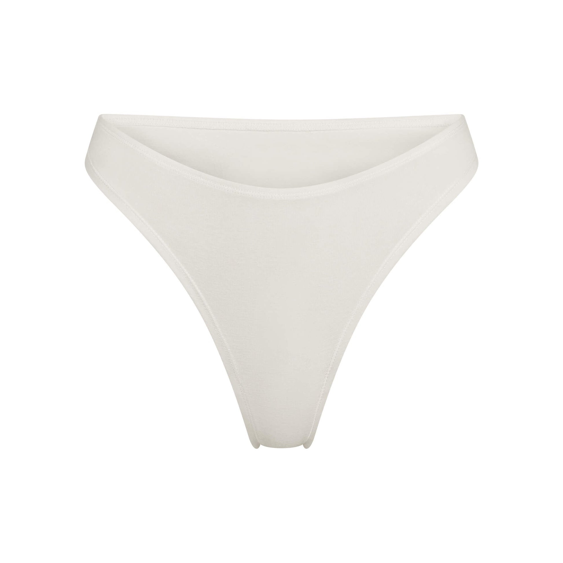 Thong underwear in white hemp fabric by Net Positive brand on Tampa Home & Garden Store