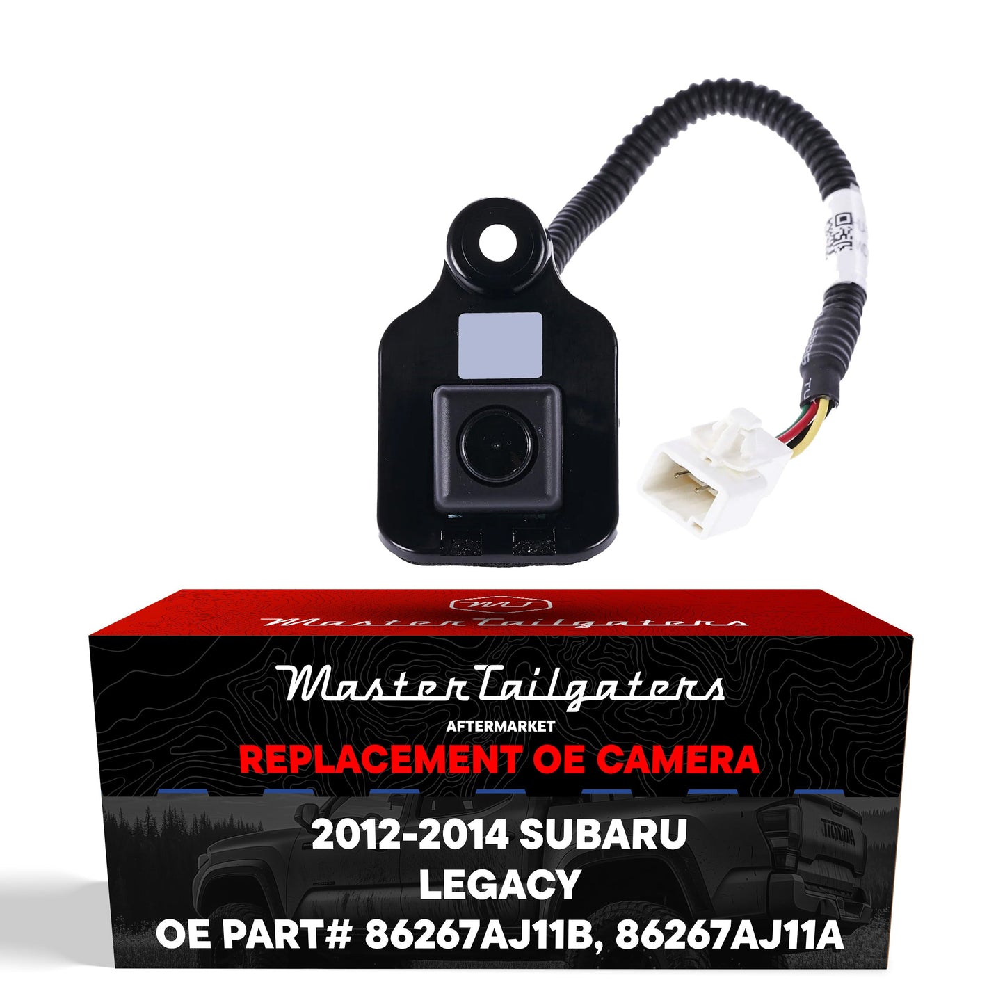 Master Tailgaters Subaru Legacy 2012-2014 OEM backup camera with harness OE part 86267AJ11A/B on Tampa Home & Garden Store
