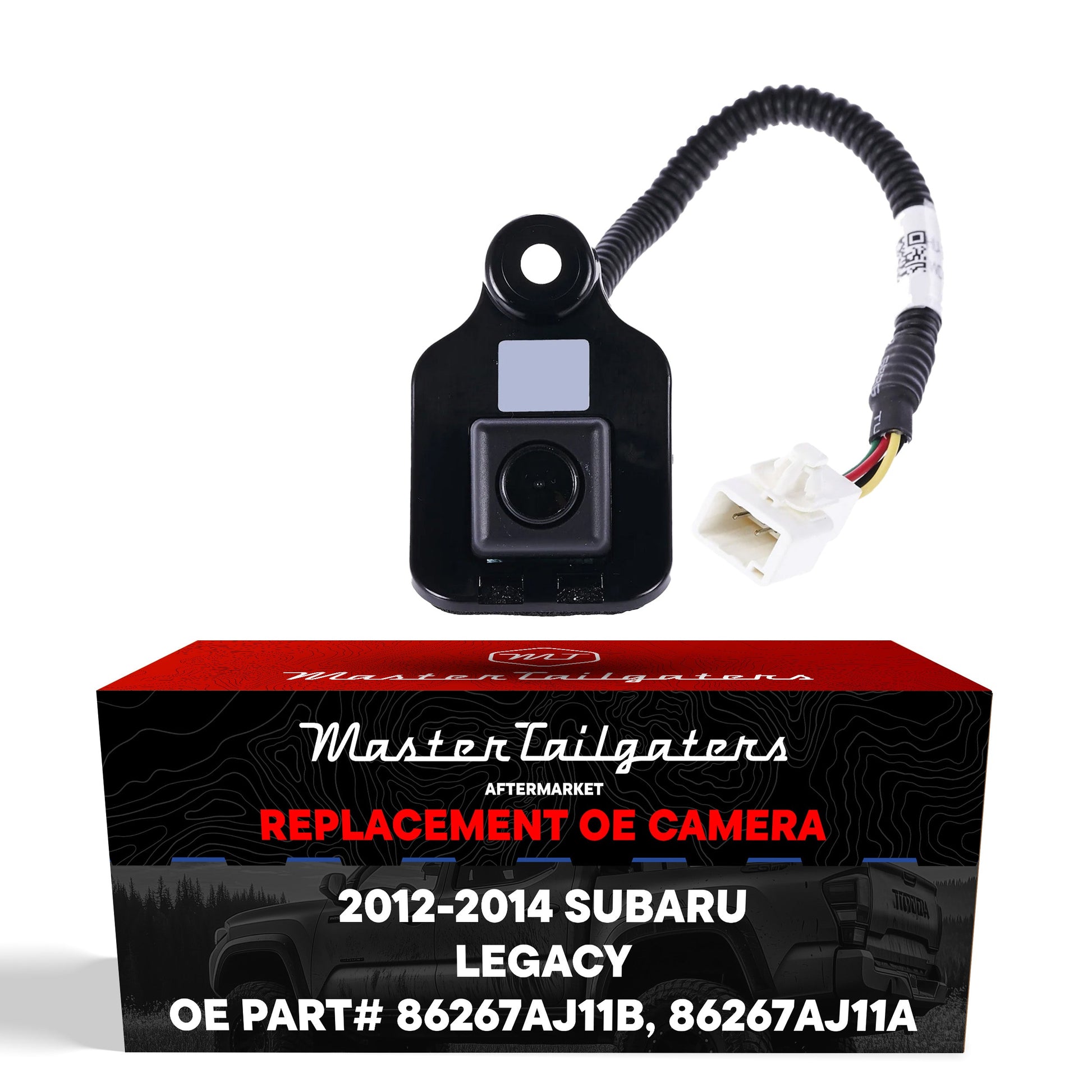 Master Tailgaters Subaru Legacy 2012-2014 OEM backup camera with harness OE part 86267AJ11A/B on Tampa Home & Garden Store