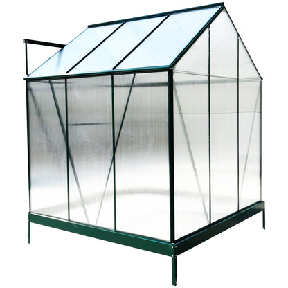 Heavy Duty Polycarbonate Greenhouse Kit and Door