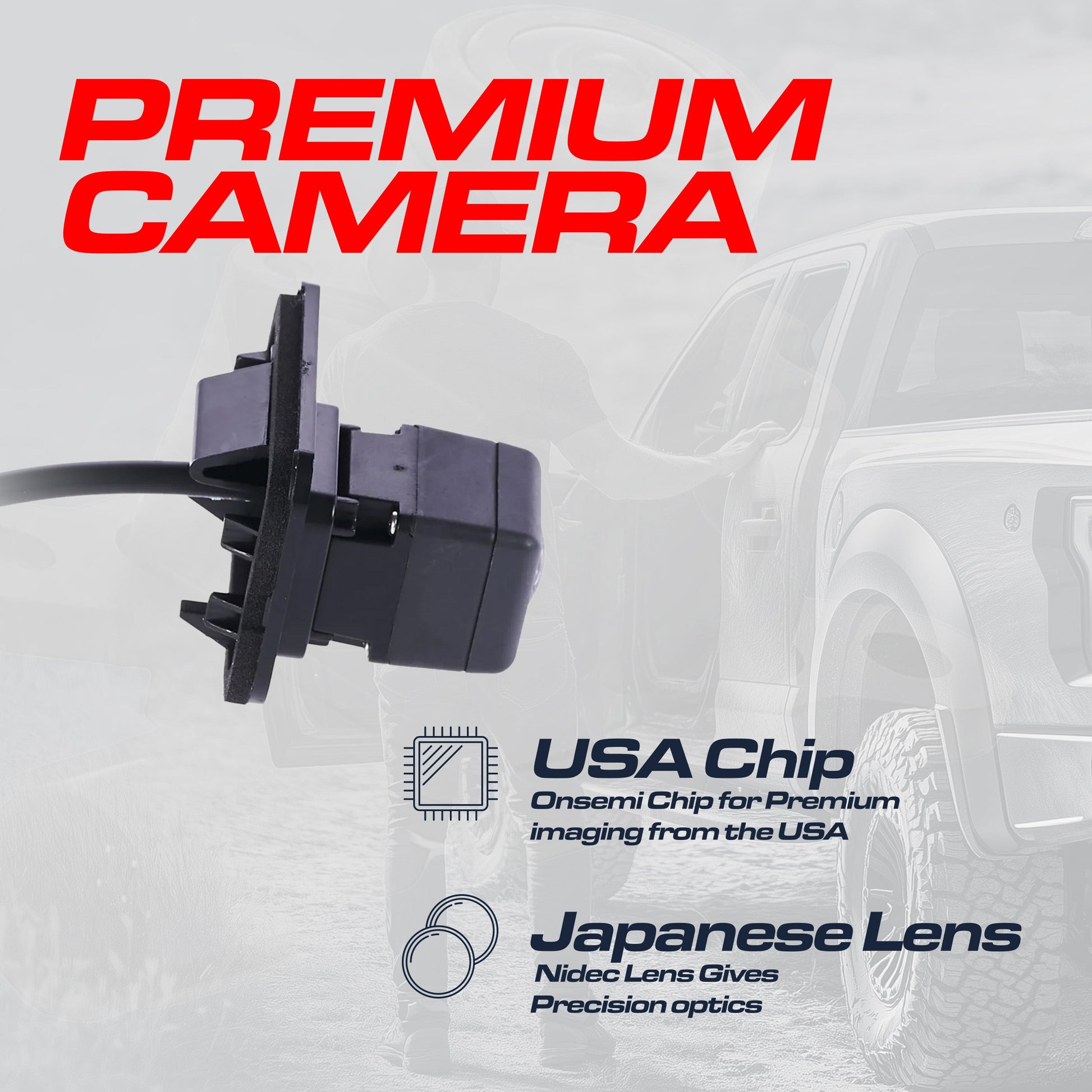 Subaru Legacy OEM backup camera, black plastic housing with mounting bracket on Tampa Home & Garden Store