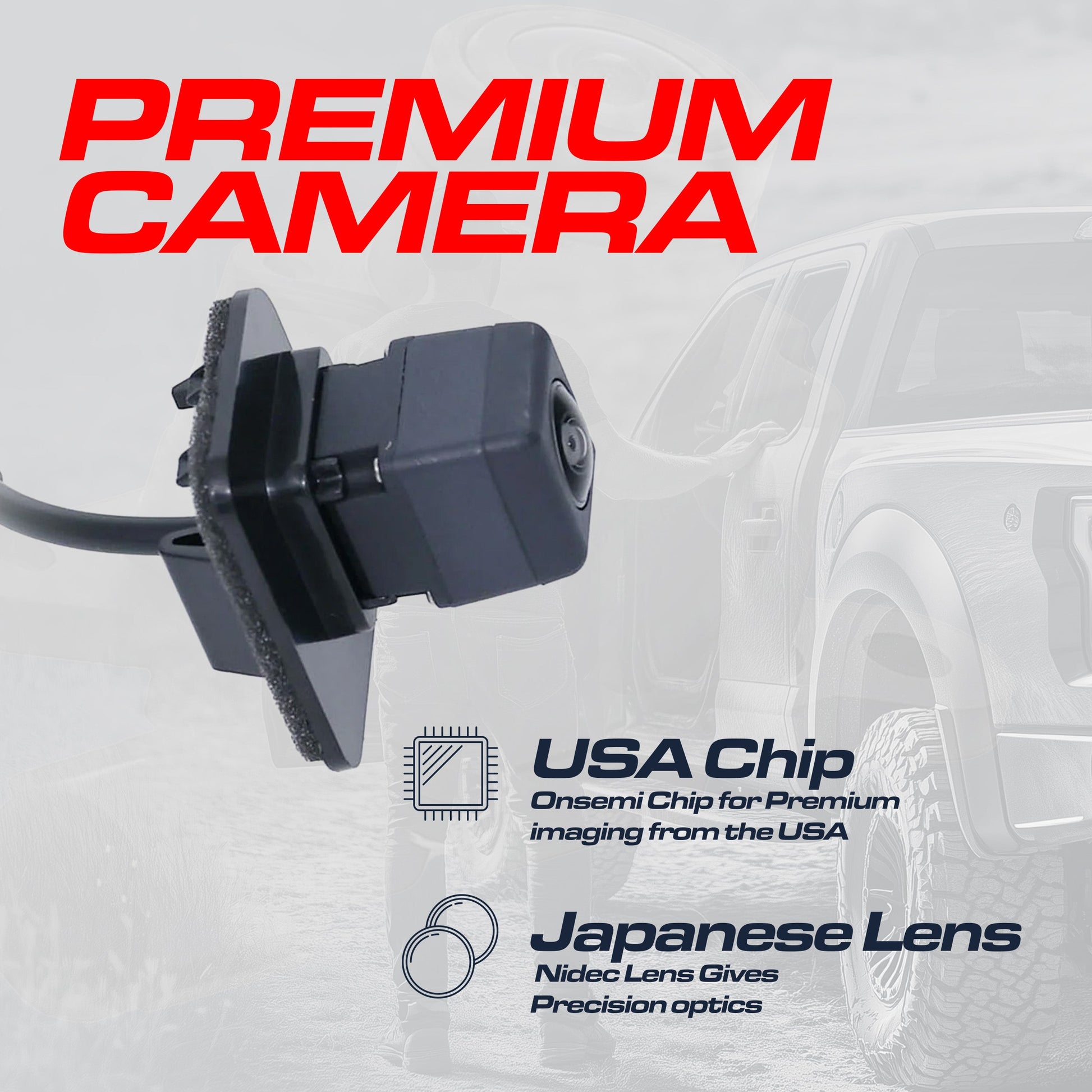 OEM backup camera for Subaru Legacy 2016-2017 by Master Tailgaters, black housing on Tampa Home & Garden Store