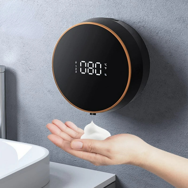 Soap Dispenser Touchless Automatic USB Liquid Foam Machine Wall-mounted Infrared Induction Hand Washer Sanitizer Tool - Tampa Home & Garden Store