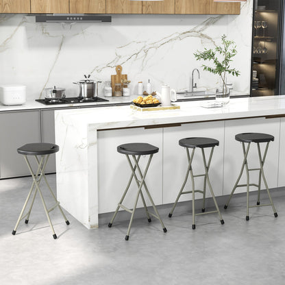 Portable folding stool DirectDeals, 28 inch, four stools on kitchen island on Tampa Home & Garden Store