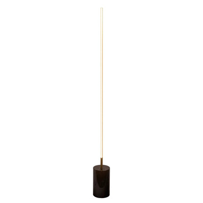 Prism LED Floor Lamp with on off Switch Base Gold