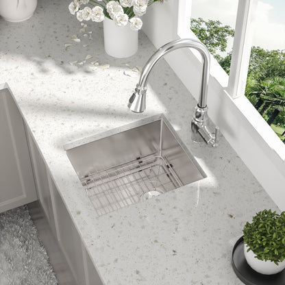 Modern Deep Single Bowl and Stainless Steel Sink