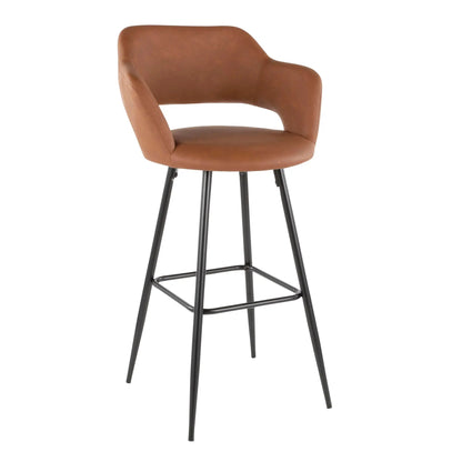 Margarite Contemporary Barstool Set of 2