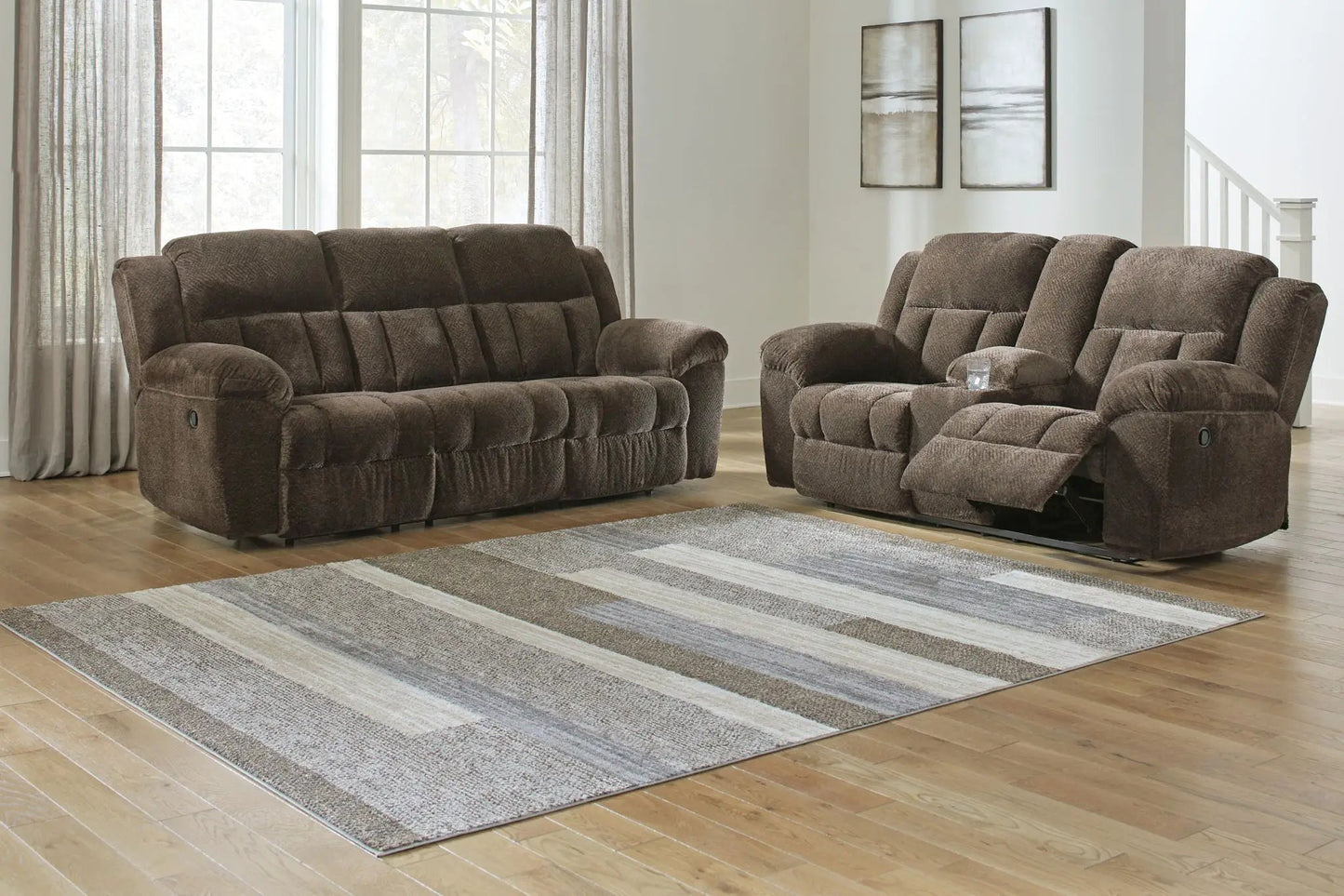 Frohn Reclining Living Room Set with Console