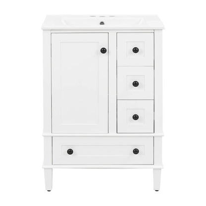 Bathroom Vanity With Basin and Soft Close Drawers