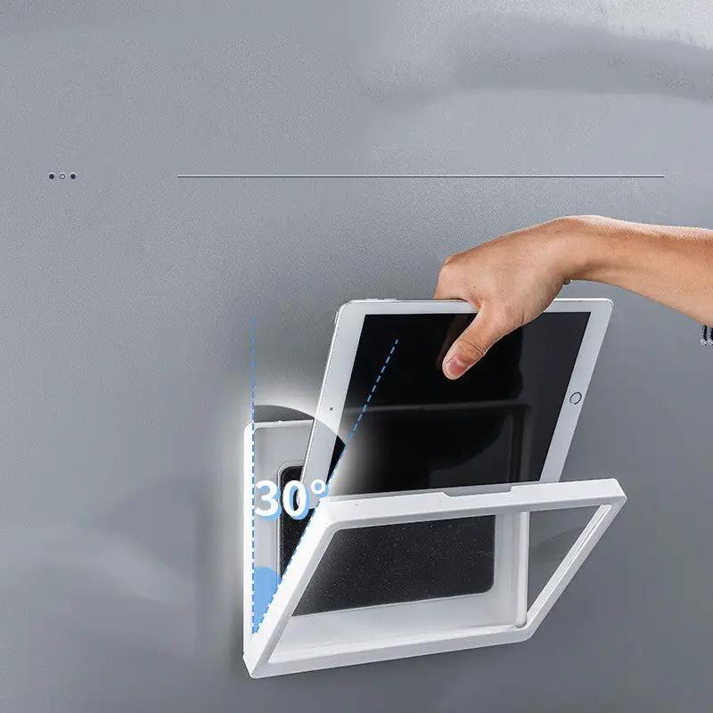 FLIPSTYLEZLLC white plastic swivel waterproof phone case shelving wall mount tablet 30° tilt on Tampa Home & Garden Store