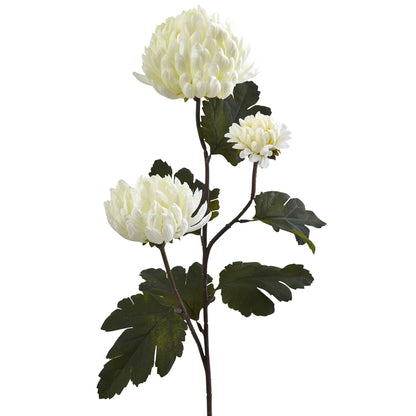 29” Chrysanthemum Artificial Flower (Set of 12) - Tampa Home & Garden Store