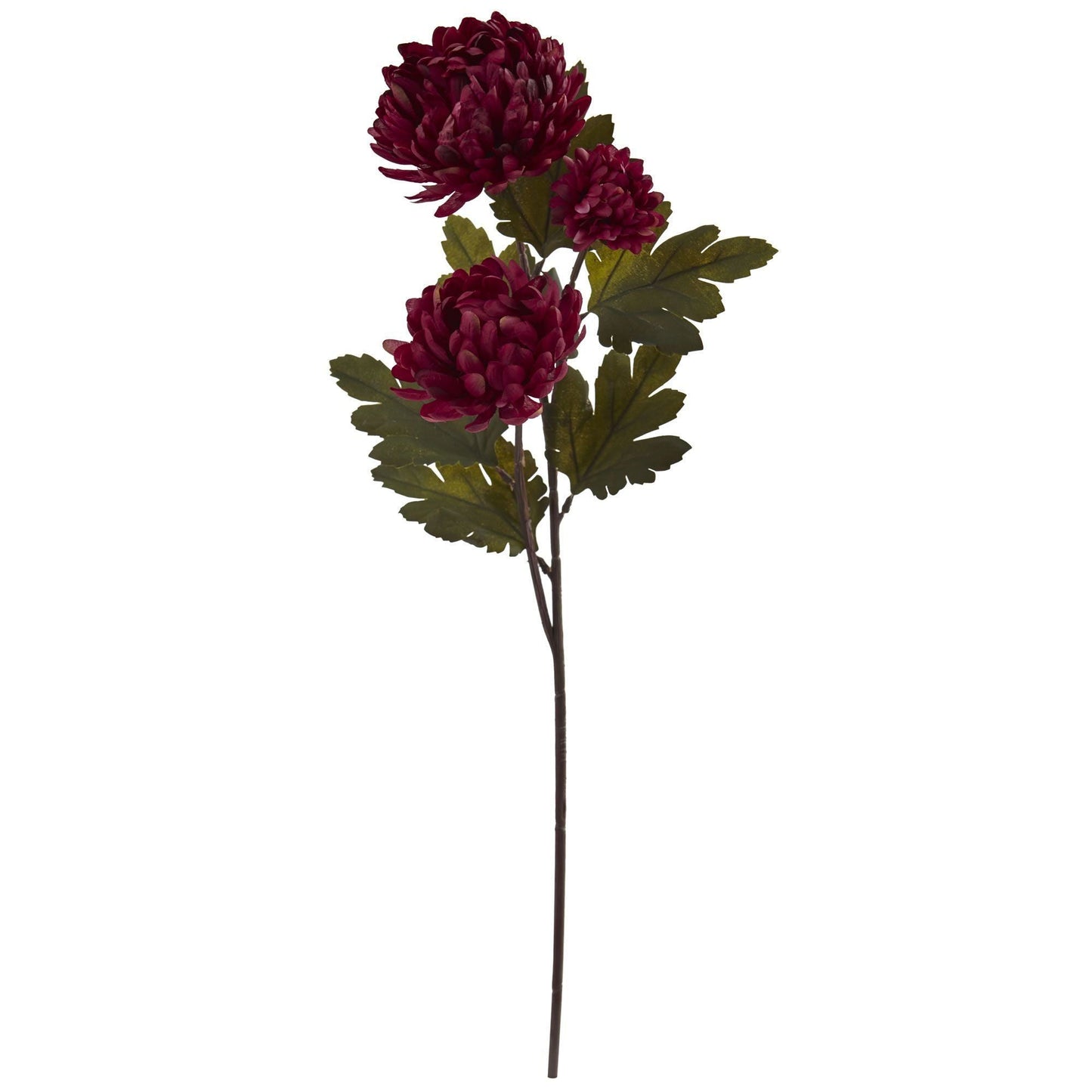 29” Chrysanthemum Artificial Flower (Set of 12) - Tampa Home & Garden Store