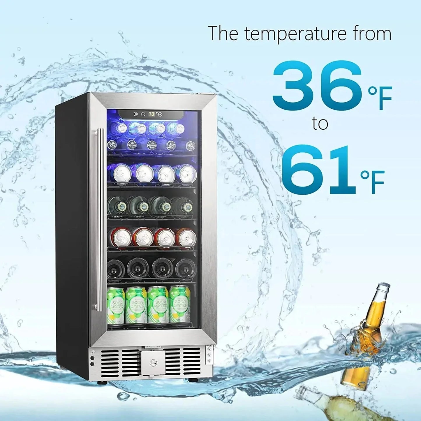 Refrigerador de bebidas de 2.9 pies cúbicos W5885B