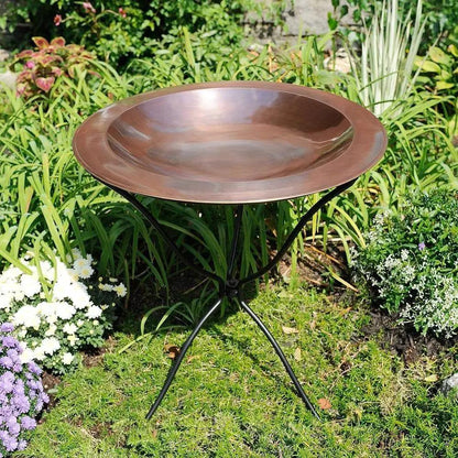 29-inch High Tripod Ring Stand for Birdbath - Bird Bath Bowl Not Included - Tampa Home & Garden Store