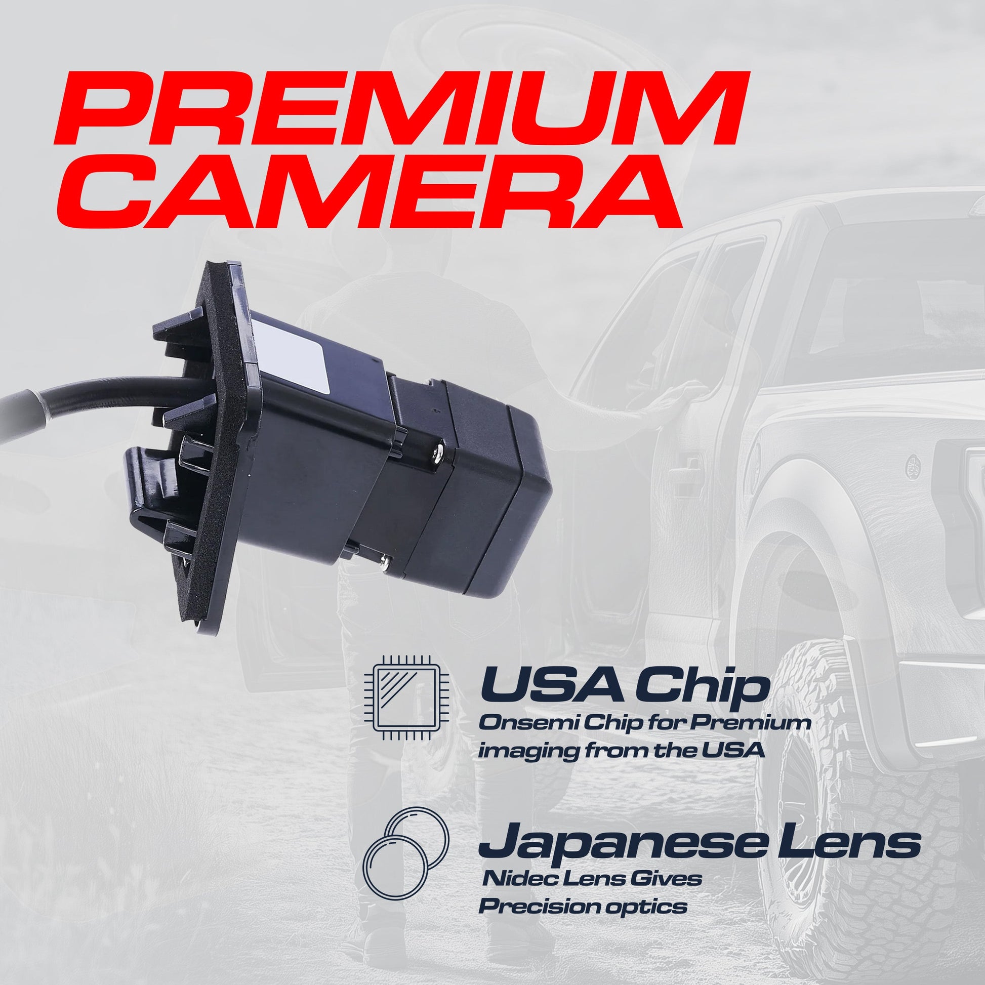 Subaru Outback 2016-2017 OEM backup camera by Master Tailgaters in black housing on Tampa Home & Garden Store